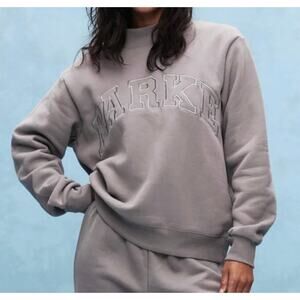 NWTs Parke Varsity Mock Color Stone Monocromatic. Sold Out. Size L/XL